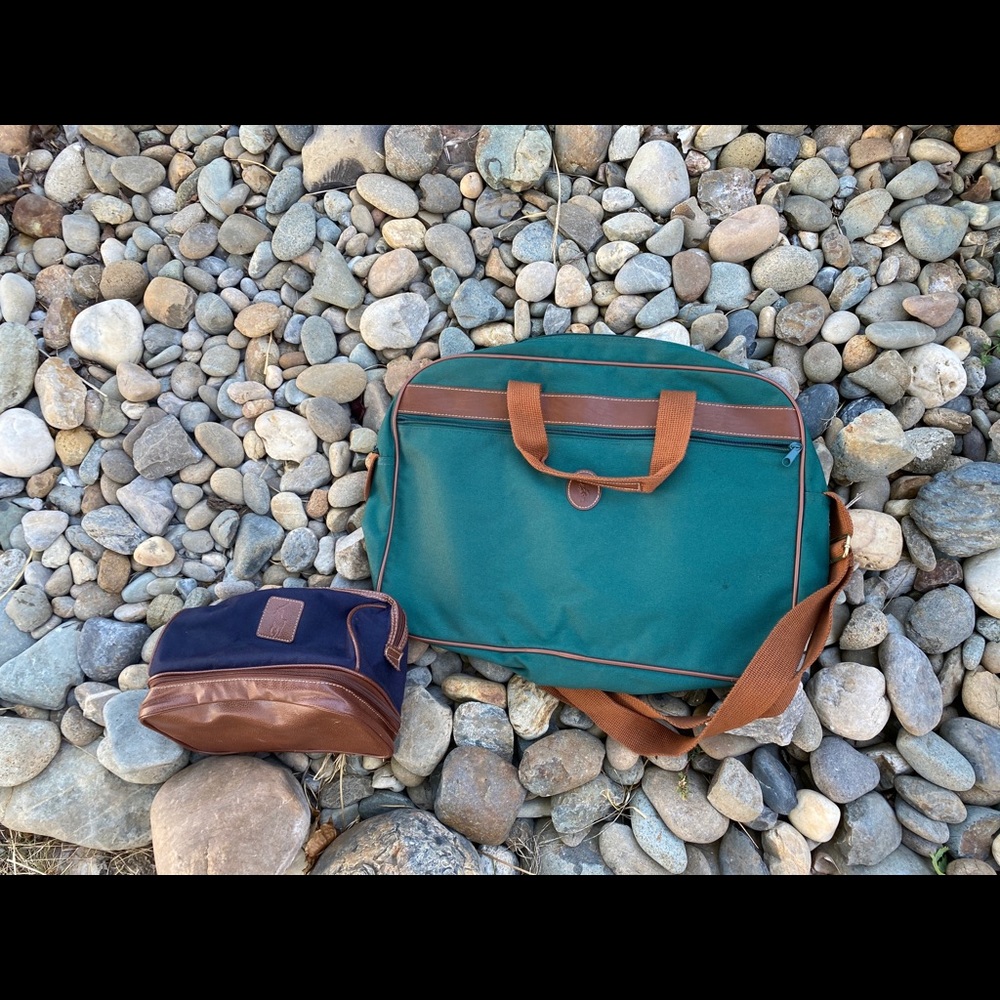 Polo Ralph Lauren side bag and toiletry bag